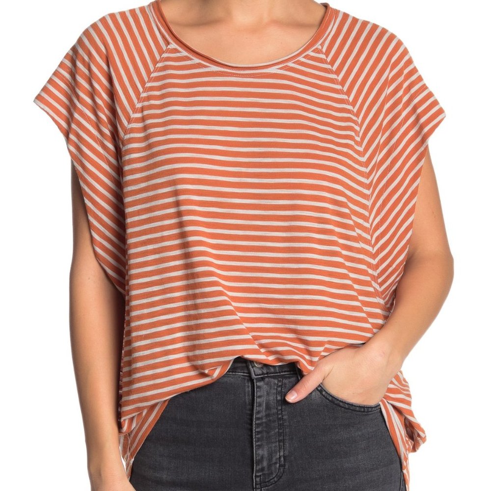 NWT Free People Striped Top